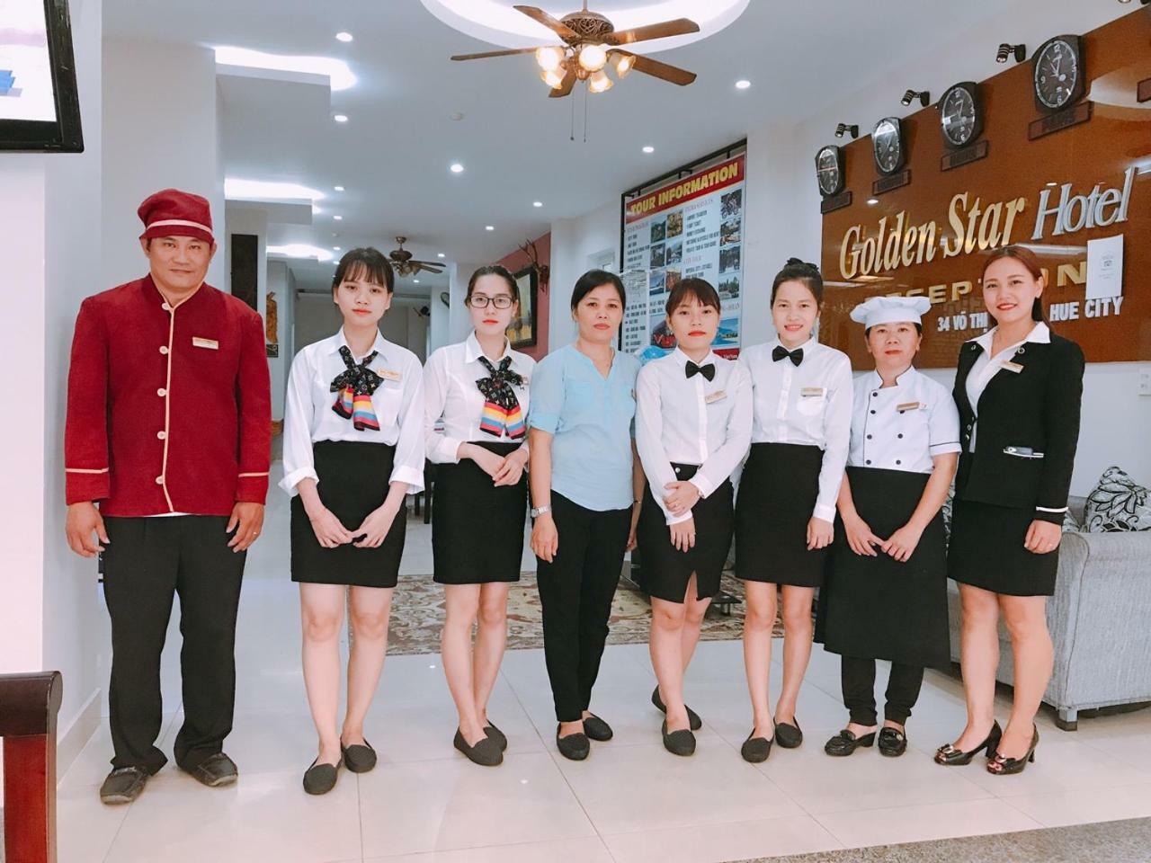 Golden Star Hotel Hue Exterior foto
