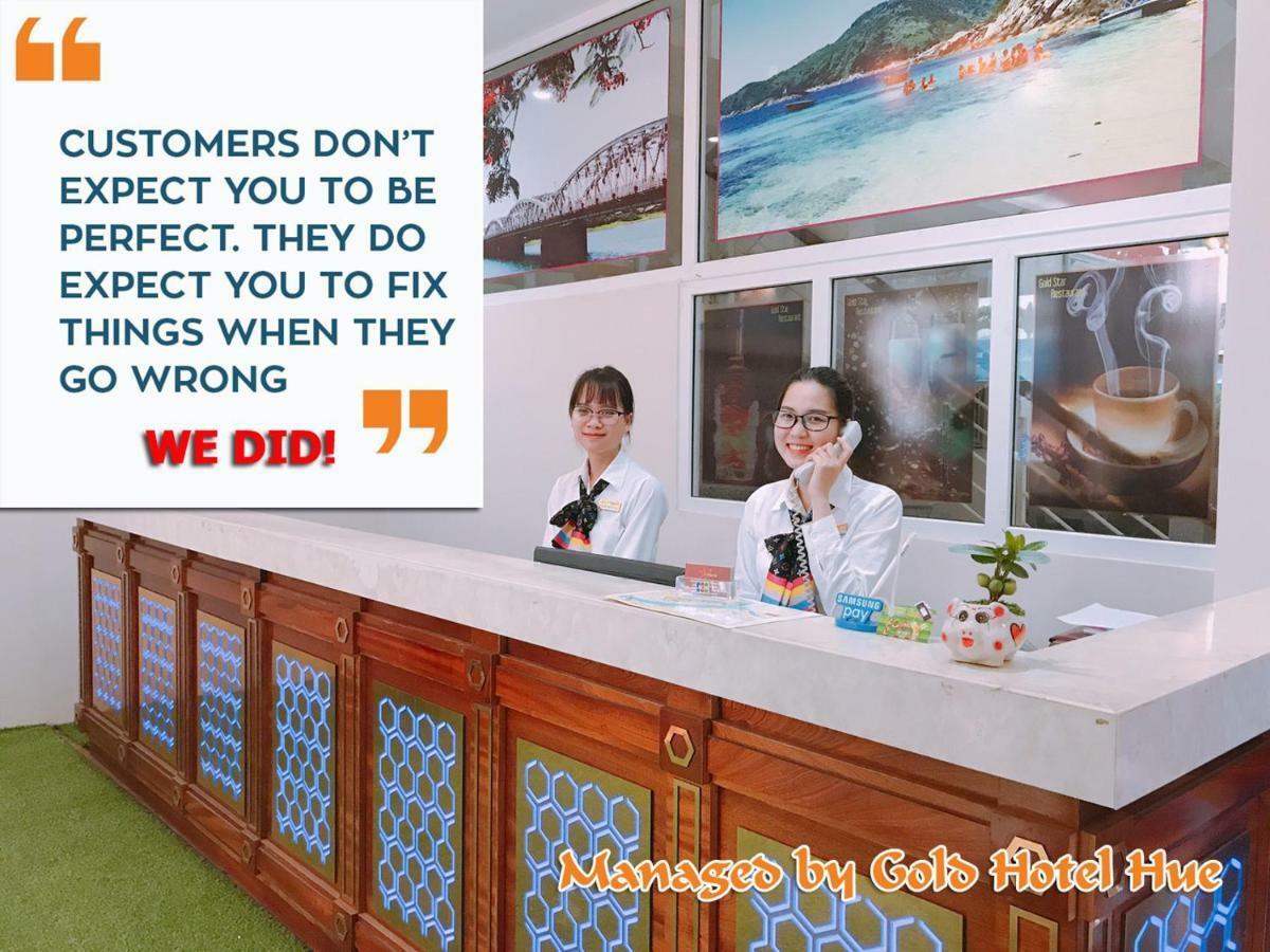 Golden Star Hotel Hue Exterior foto